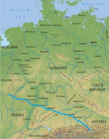 carte Allemagne