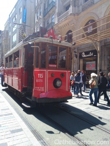 le tramway de Taksim