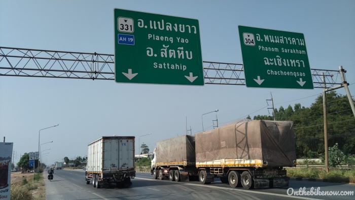 En route vers Pattaya